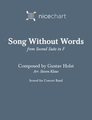 Song Without Words Concert Band sheet music cover Thumbnail